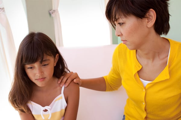 Telling your children about a divorce
